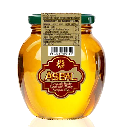 Asbal Sirap med Honung 480G