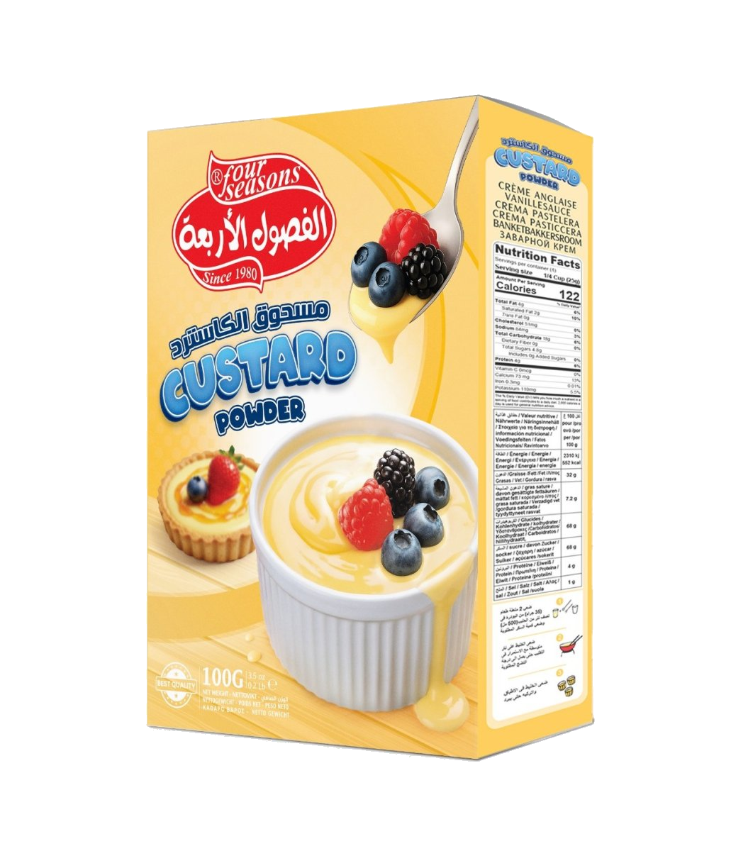 4-Seasons Custard Vaniljkräm 100G